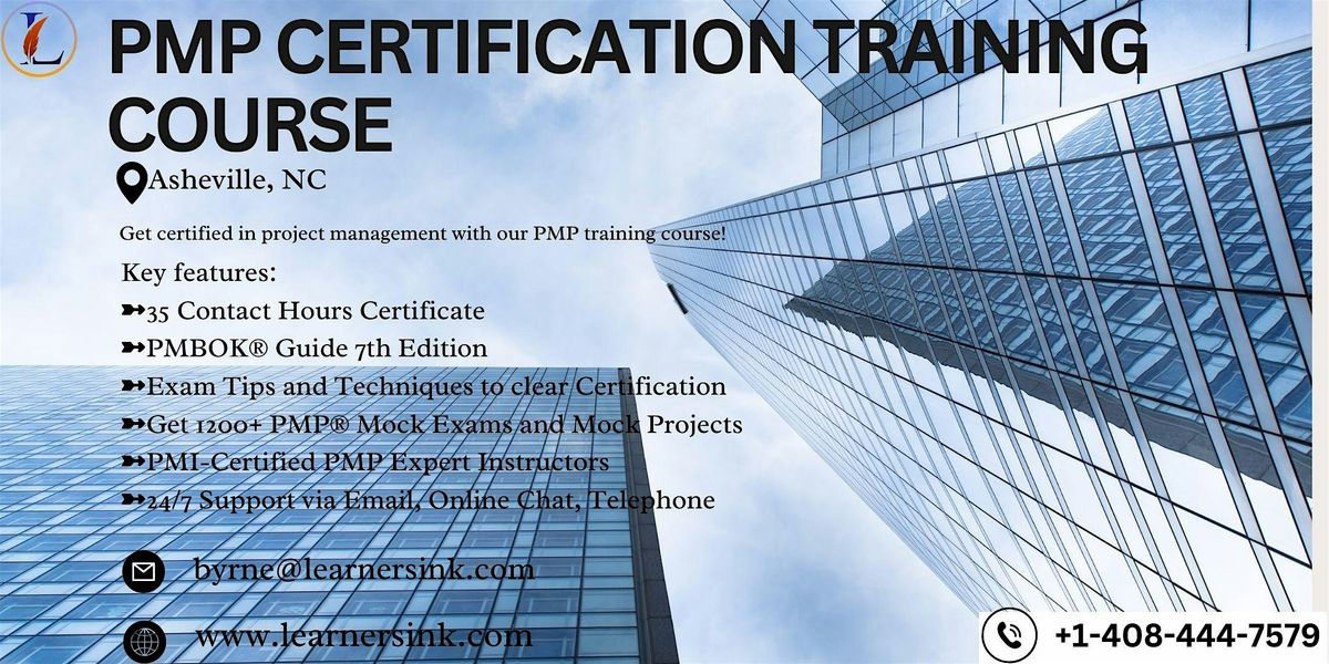 Increase your Profession with PMP Certification In Asheville, NC