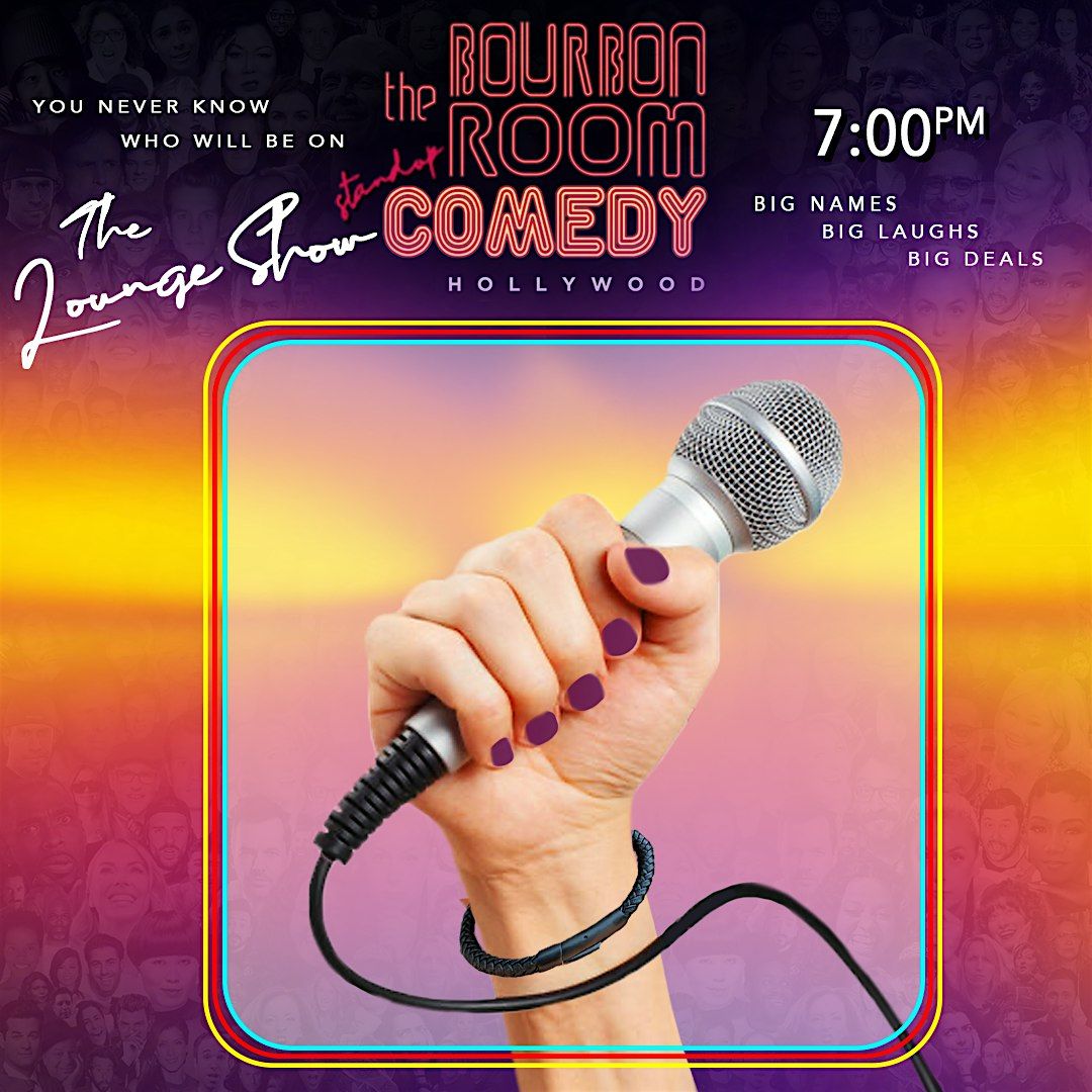 Bourbon Room Presents~Malo Comedy in the LOUNGE! 7:00p