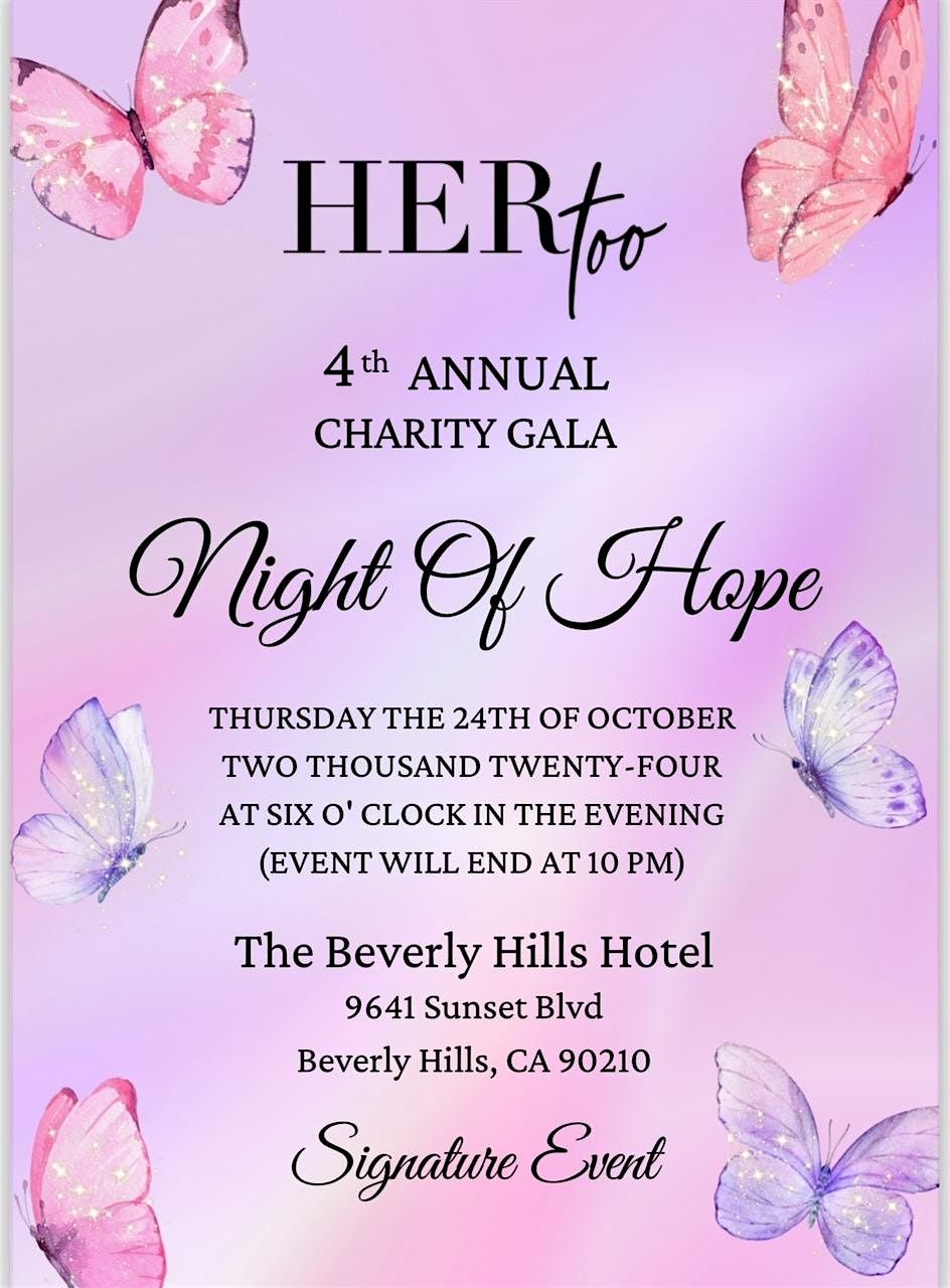 4th Annual Night of Hope Gala