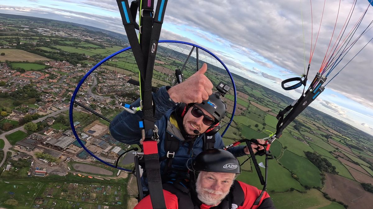 Tandem Paramotoring Adventure DAY