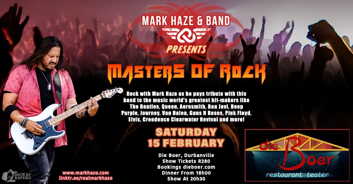 MARK HAZE & band- The MASTERS of ROCK