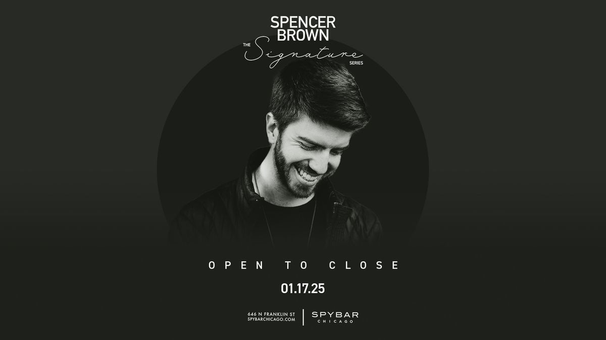 Spencer Brown Open-To-Close