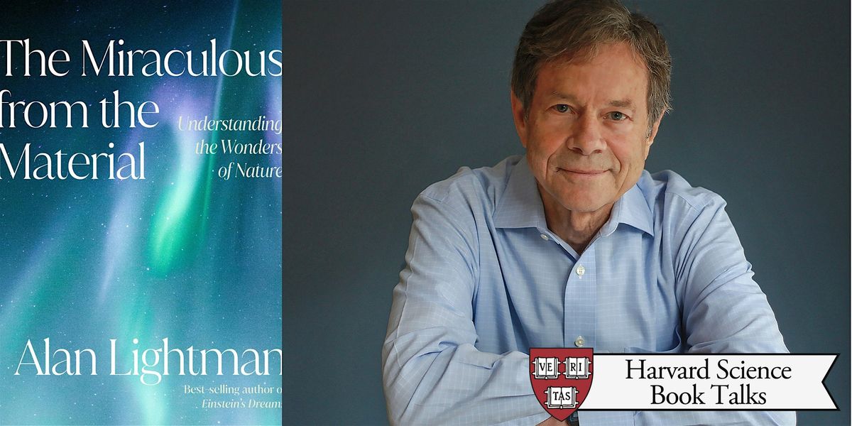 Alan Lightman at the Harvard Science Center