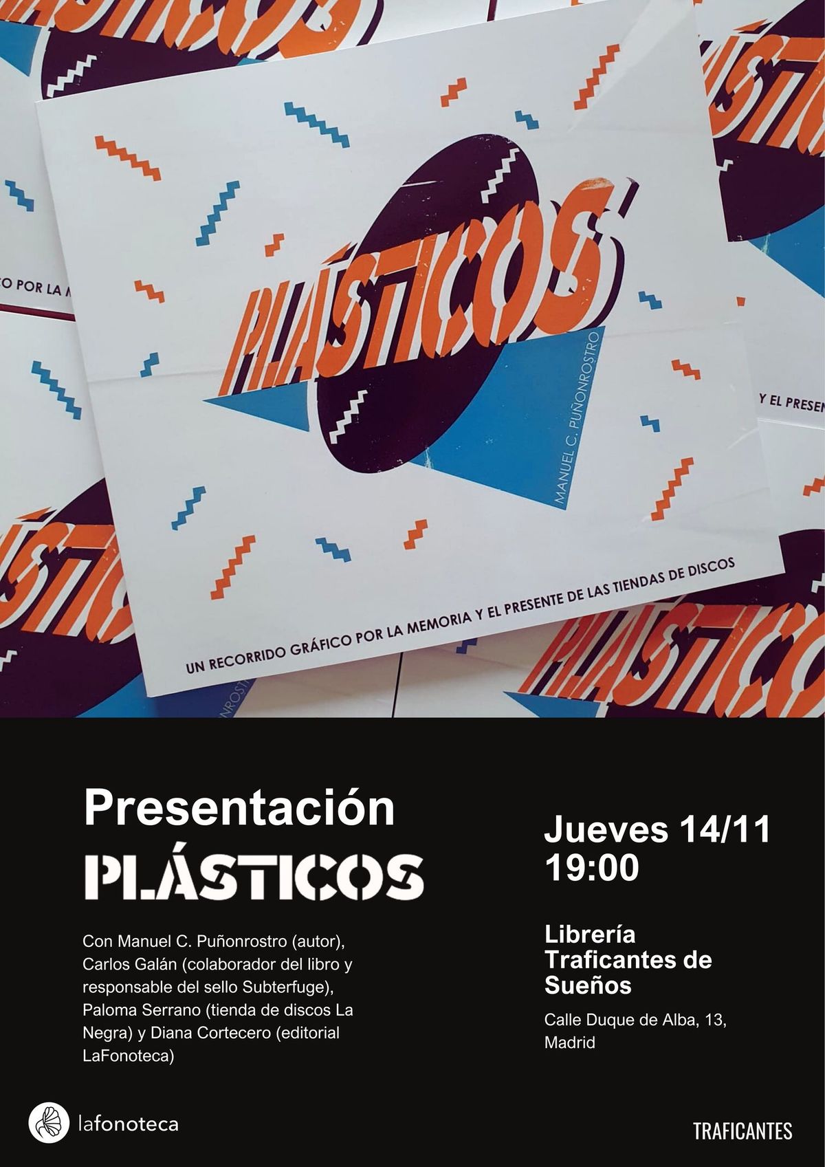 PL\u00c1STICOS. UN RECORRIDO GR\u00c1FICO POR LA MEMORIA Y PRESENTE DE LAS TIENDAS DE DISCOS