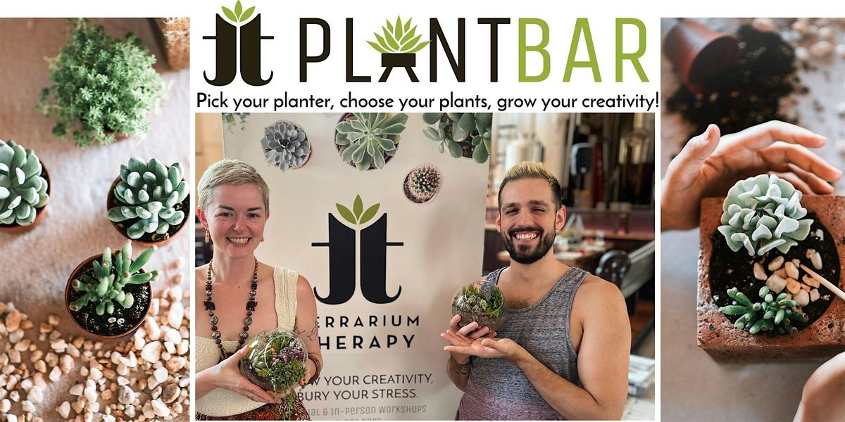 Pop-Up Plant Bar @ Evil Genius Beer Company