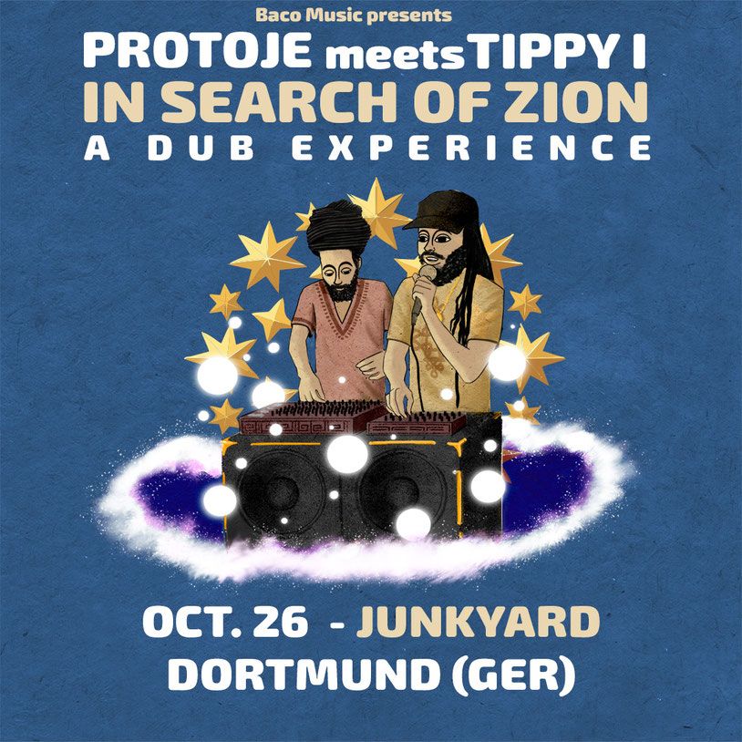  Protoje meets Tippy I am 26.10. in Dortmund | Junkyard 