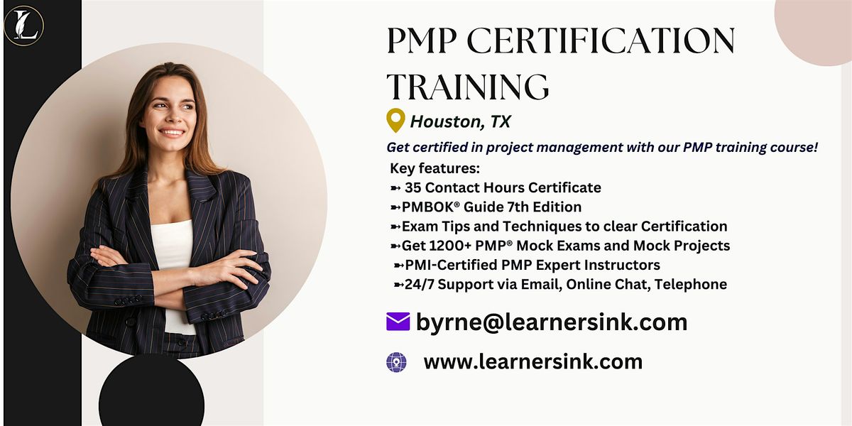 Confirmed 4 Day PMP Bootcamp In Houston, TX