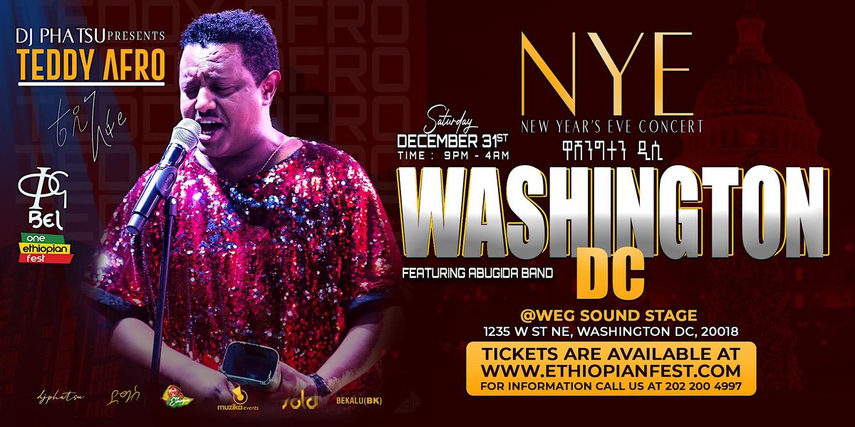 [WASHINGTON DC] KENA BEL US TOUR BY TEDDY AFRO