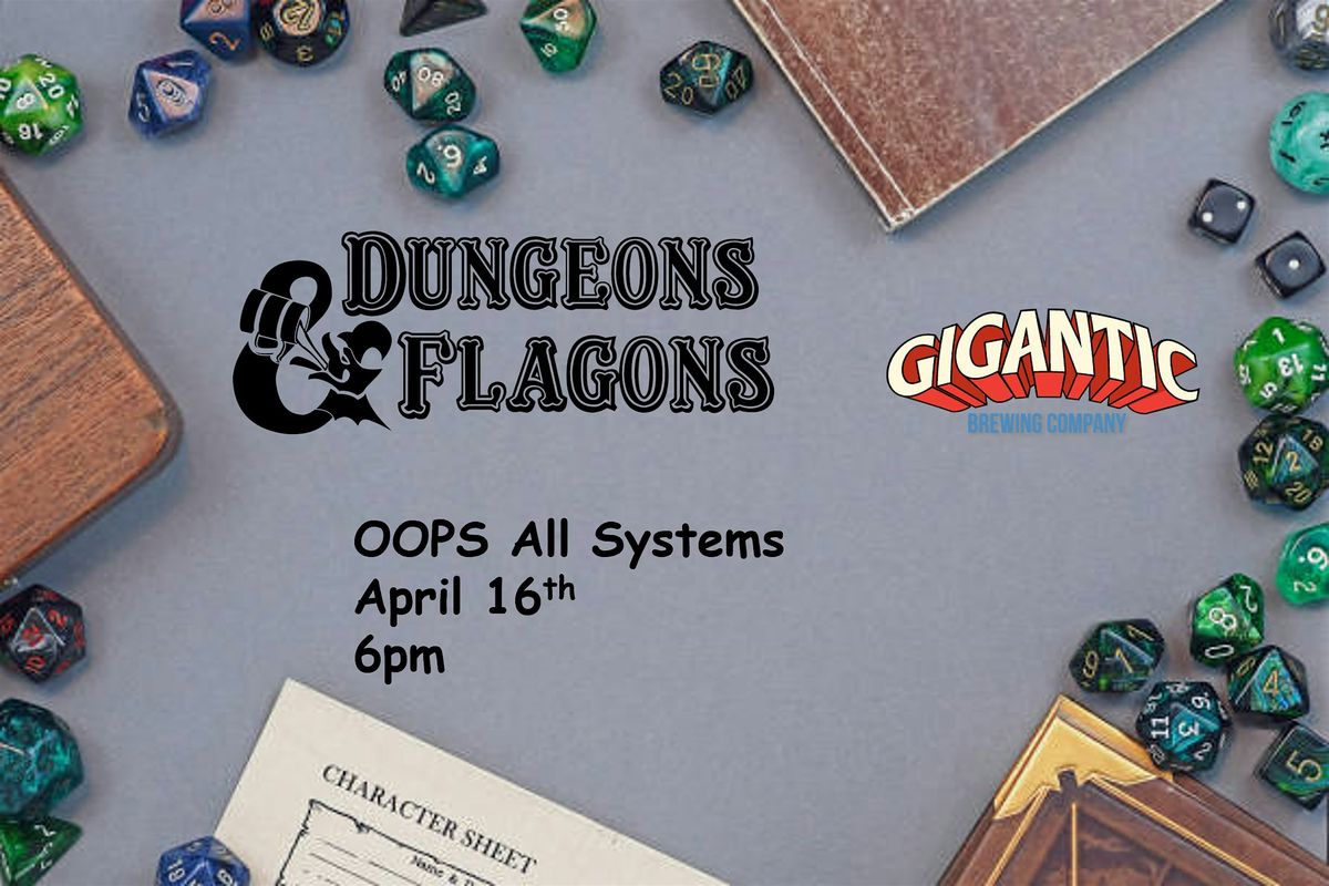 April Dungeons & Flagons