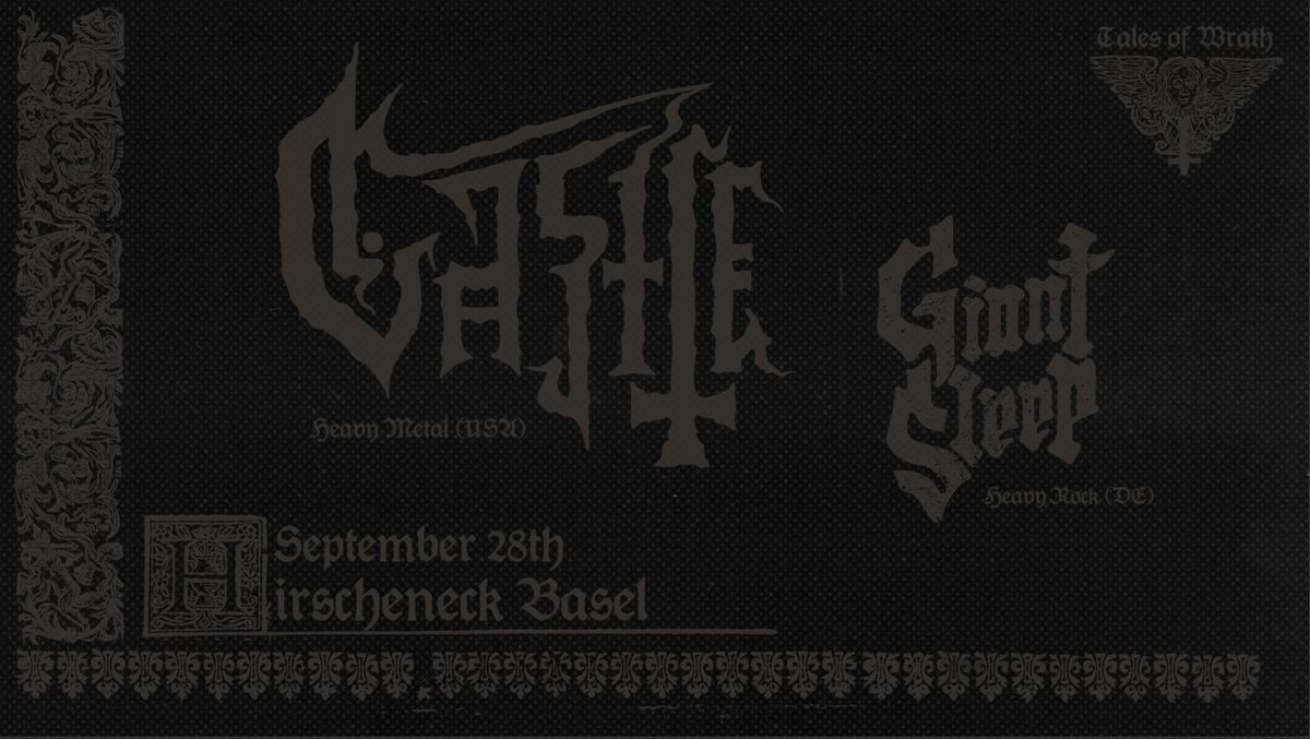 Tales of Wrath presents: Castle (USA) & Giant Sleep (DE)