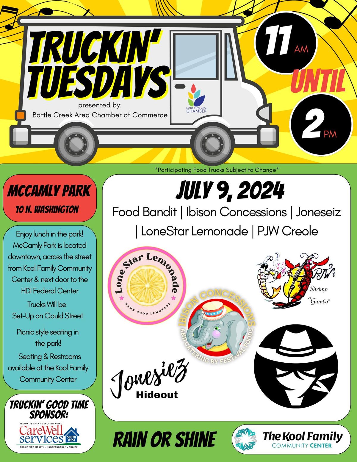 Truckin' Tuesday | July 9