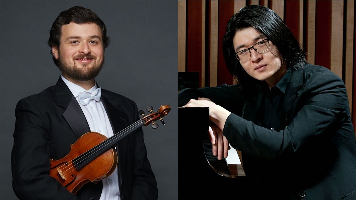 David Lakirovich, violin and Sunny Qu, piano