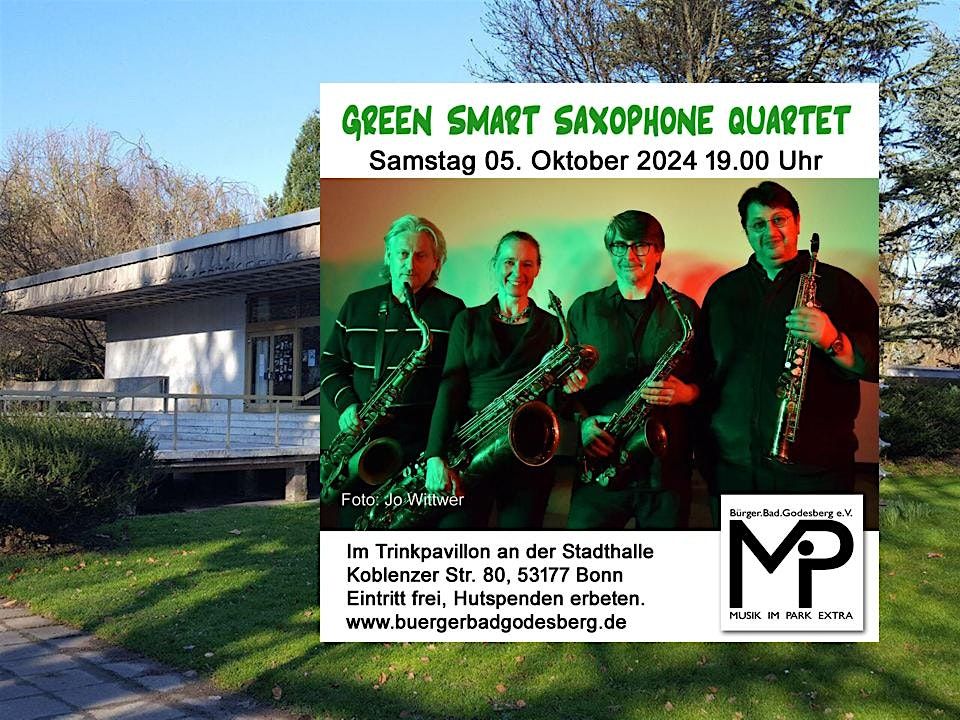 Musik im Park EXTRA - Green Smart Saxophone Quartet