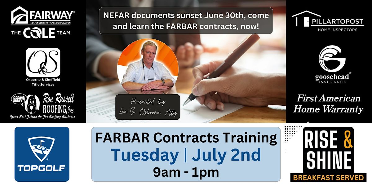FARBAR Contracts Training