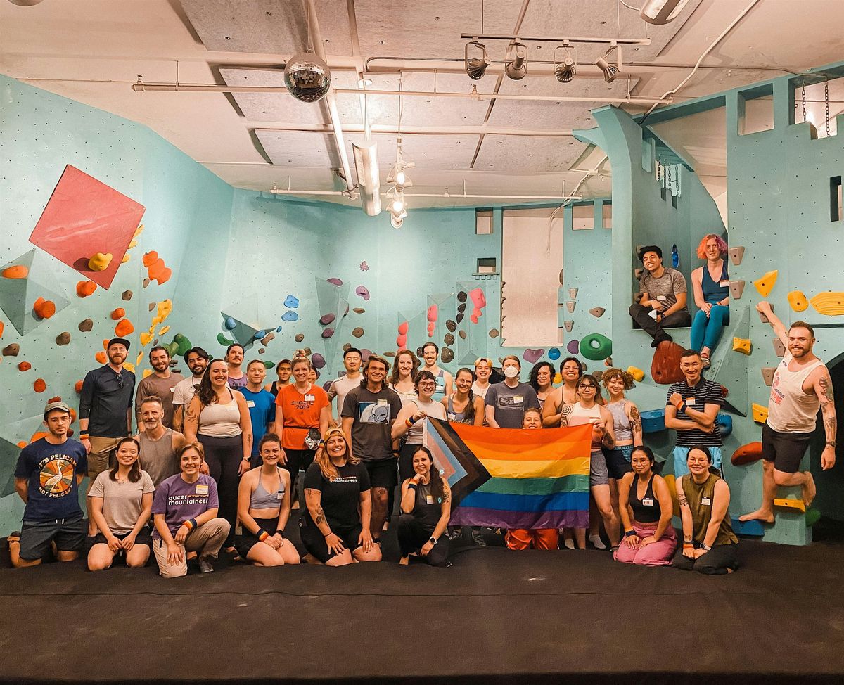 Queer Climb Night - Seattle Bouldering Project: Poplar
