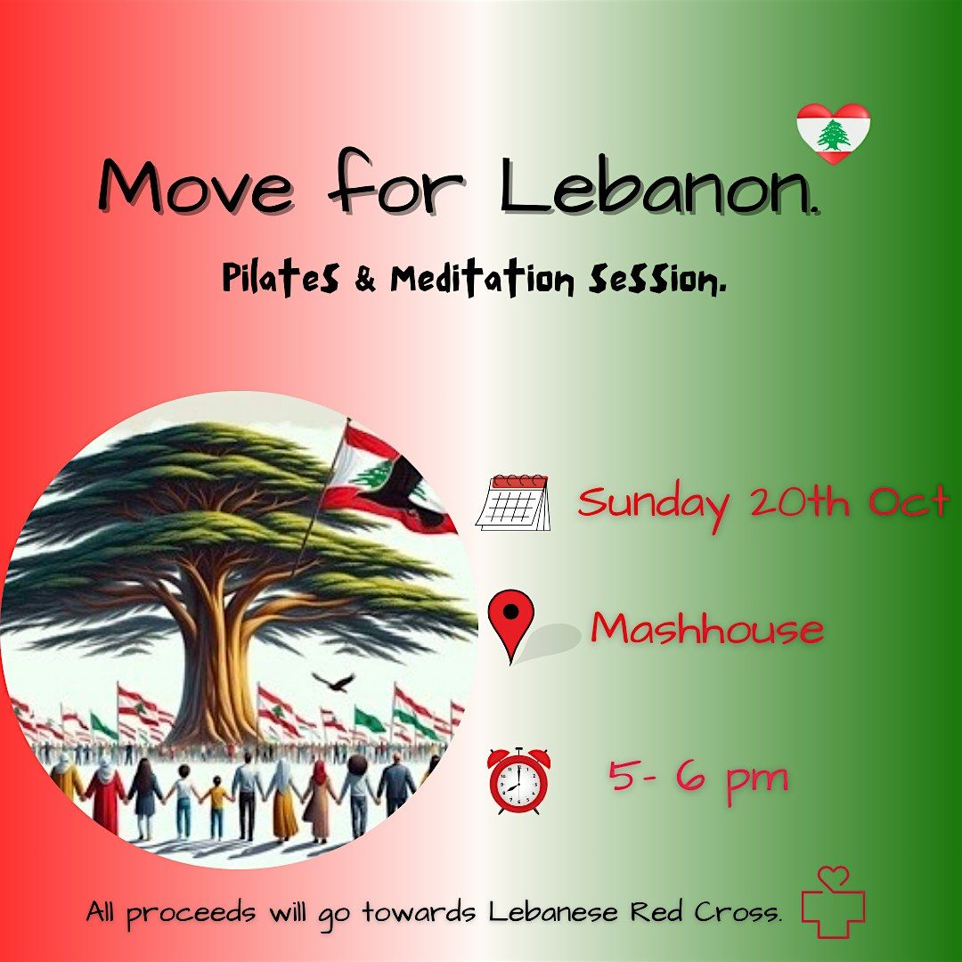 Move for Lebanon. \u2764\ufe0f