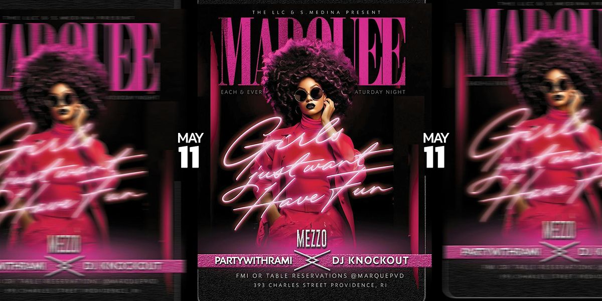 Marquee on Saturdays - Setting a New Standard for Nightlife in New England!