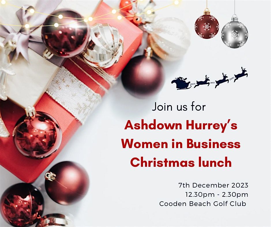 Ashdown Hurrey's 2024 Christmas Women In Business Networking Lunch