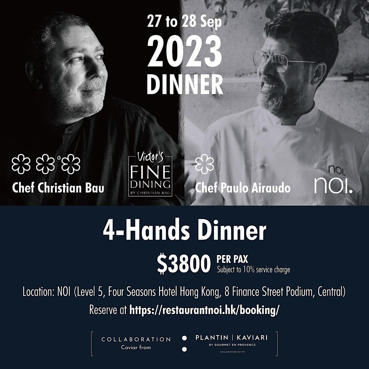1st Anniversary Celebration: Don\u2019t Miss Out Noi's Four-Hands Dinner!