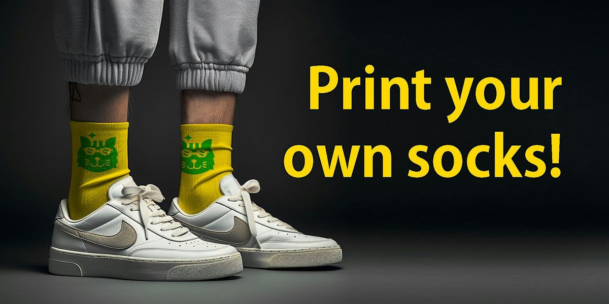 Print your own socks in September