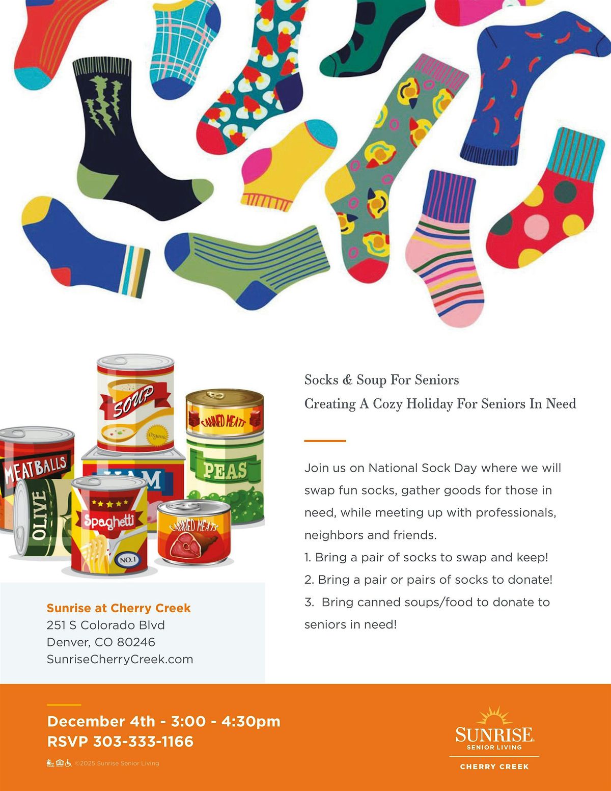 Socks & Soup for Seniors - Creating A Cozy Holiday For Seniors In Need