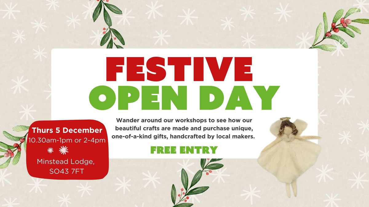 Festive Open Day