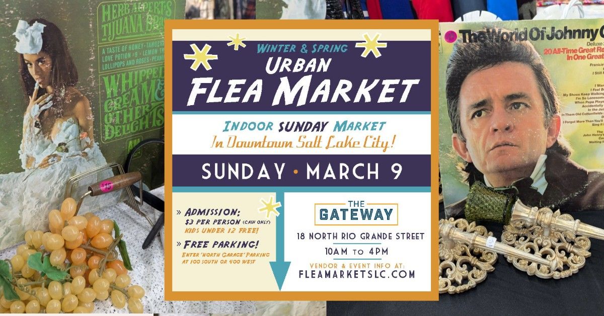 Urban Flea Market: Sunday, March 9