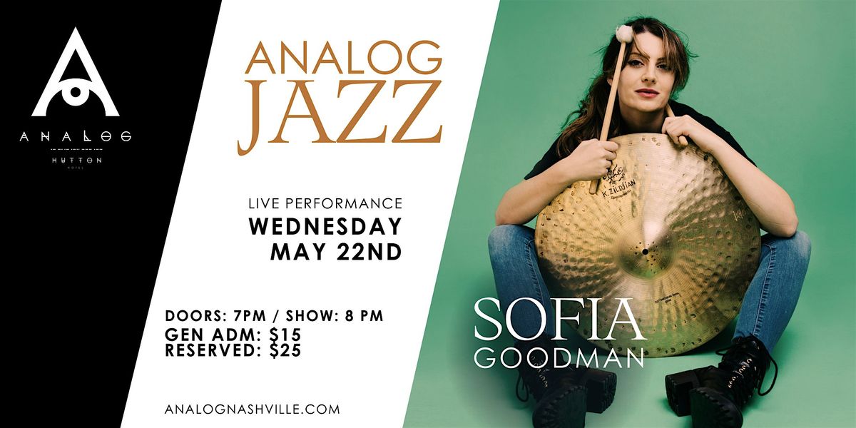 Analog Jazz with Sofia Goodman