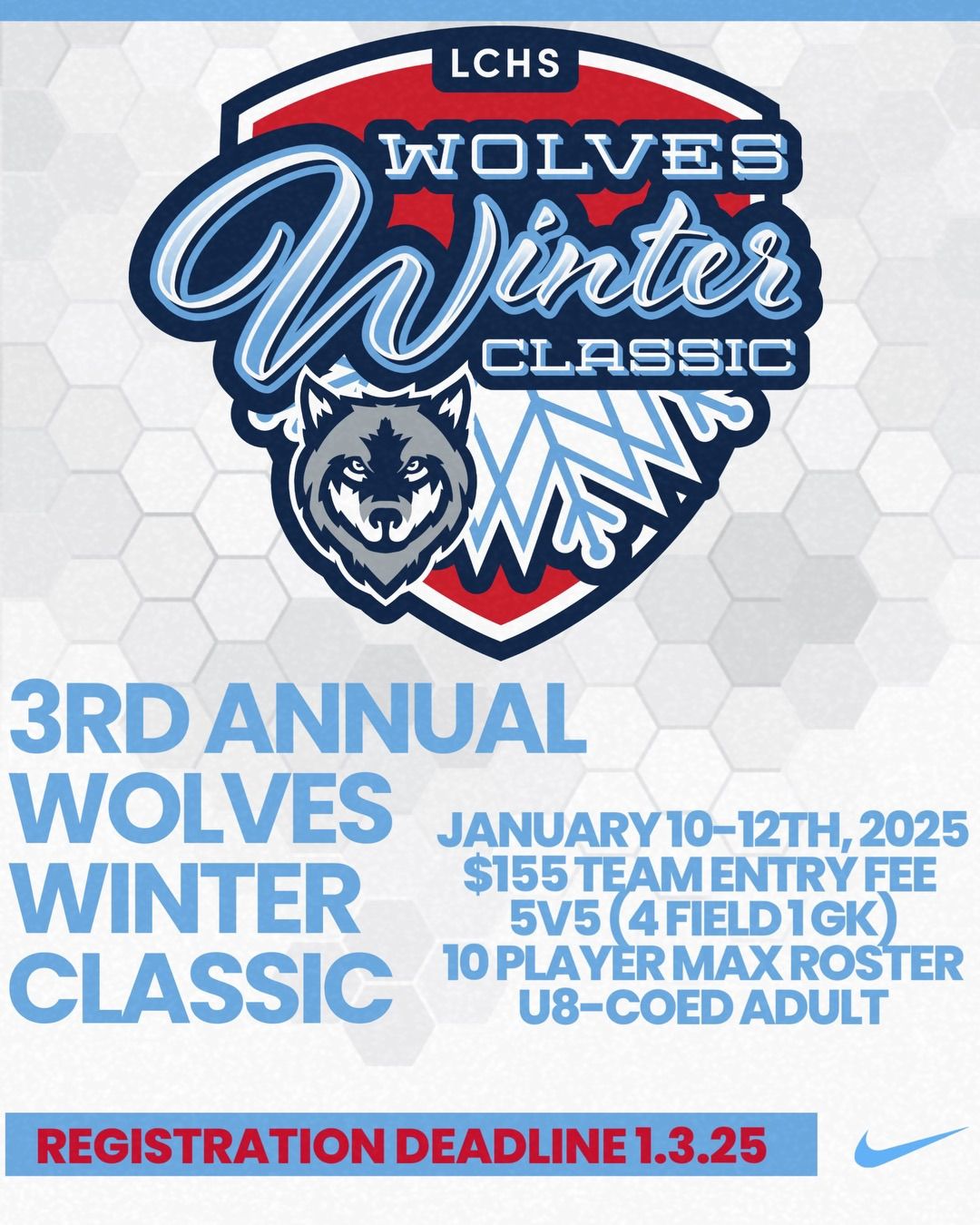 Wolves Winter Classic Indoor Soccer Tournament & Silent Auction 