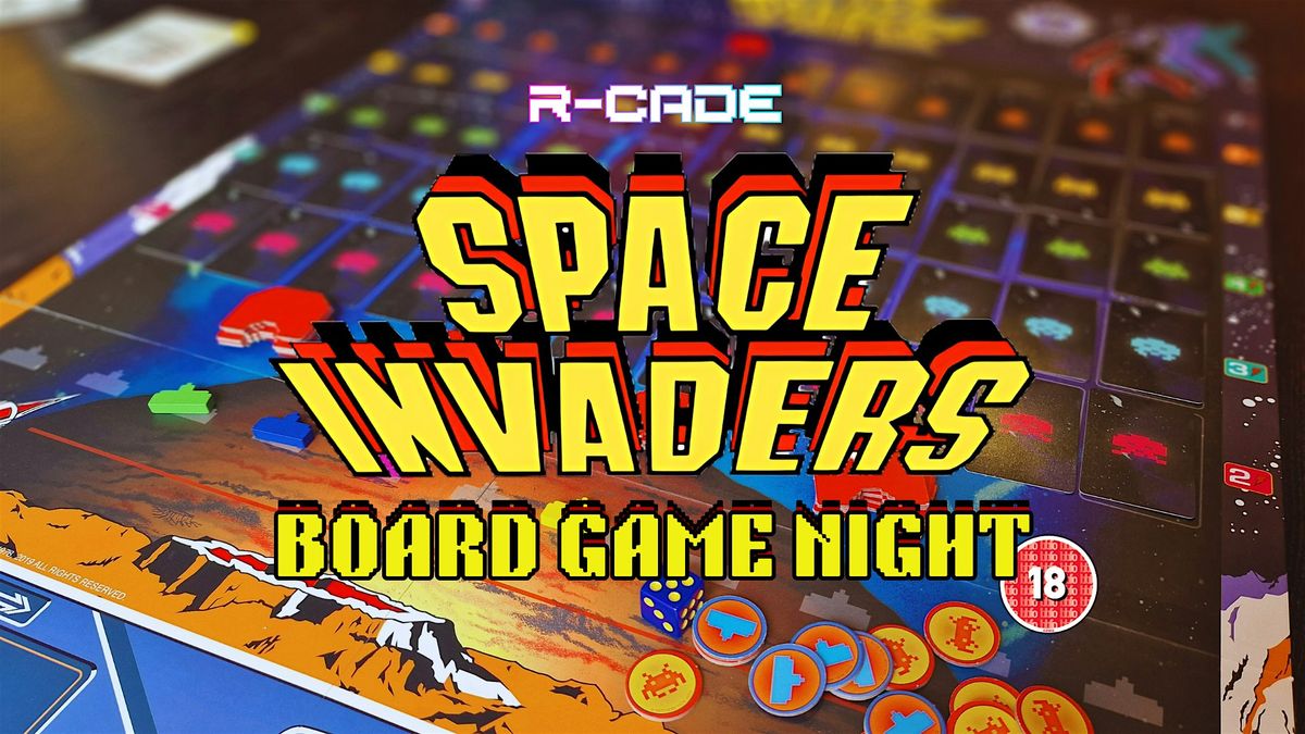 Space Invaders Board Game night