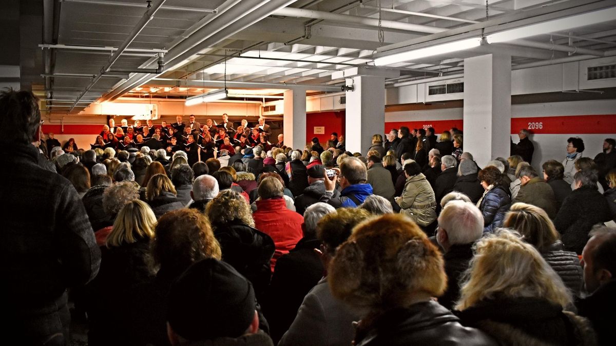 In der Tiefgarage - Kammerchor der Musikschule Mannheim