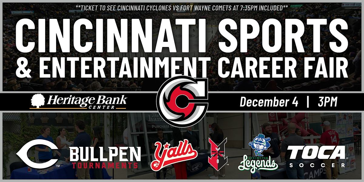 Cincinnati Sports & Ent. Career Fair (pres. by TeamWork Online)