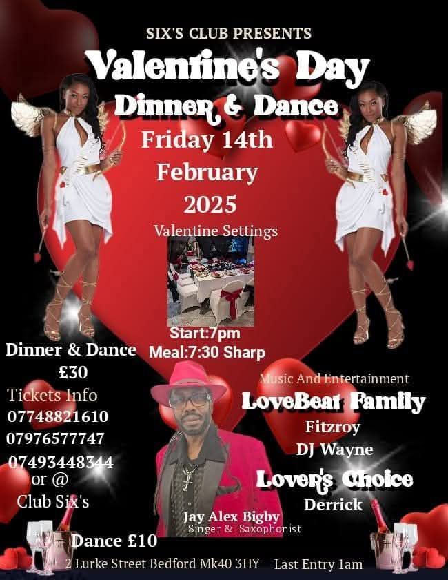 Valentines Day Dinner and Dance 