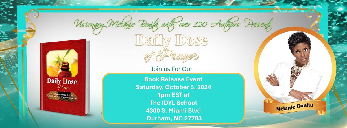 "Daily Dose of Prayer" Durham Book Release Event