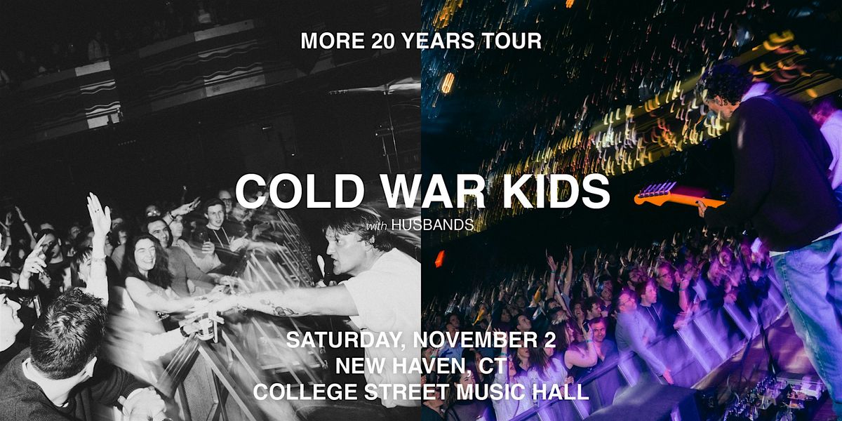Cold War Kids \u2013 20 Years Tour