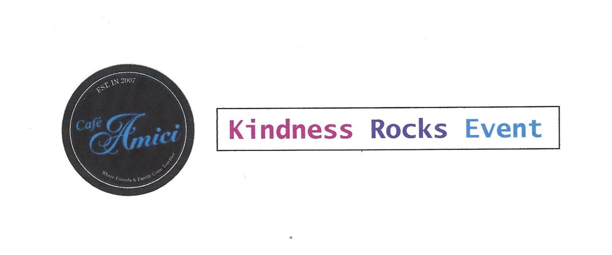 KINDNESS ROCKS OCTOBER EVENT!