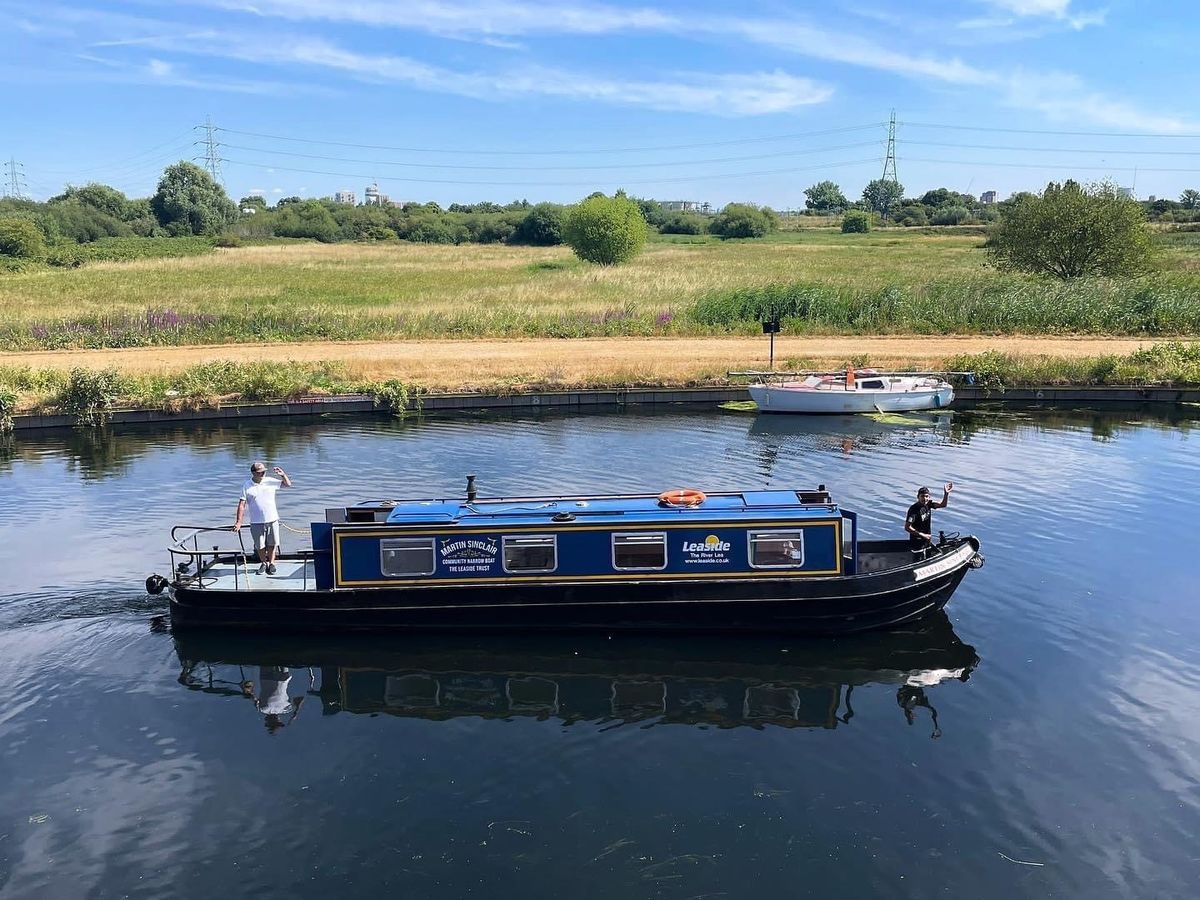 Explore the river Lea by Narrowboat