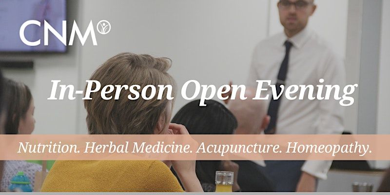 CNM London Open Evening - Tuesday 6 December 2022 - In-Person