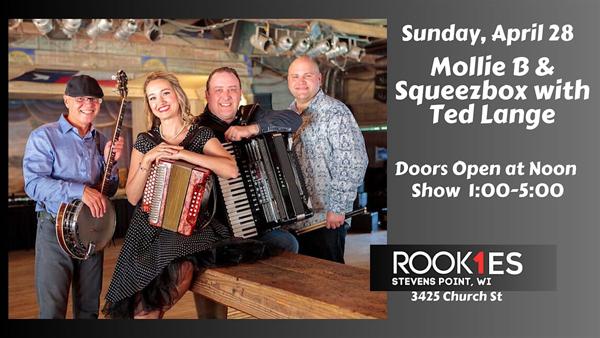 Mollie B & Squeezebox with Ted Lange