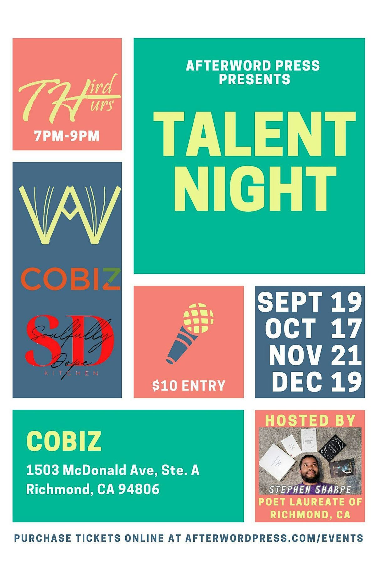 Afterword Press Presents Talent Night