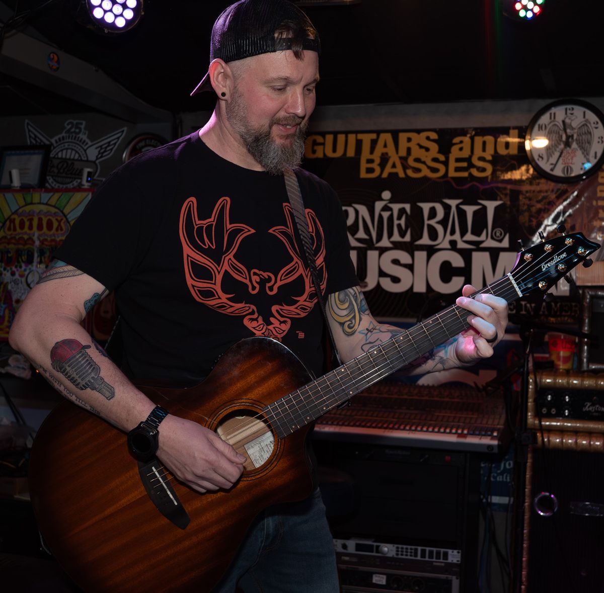 GLRS Solo Acoustic (Bob) at Falls Crab Shack