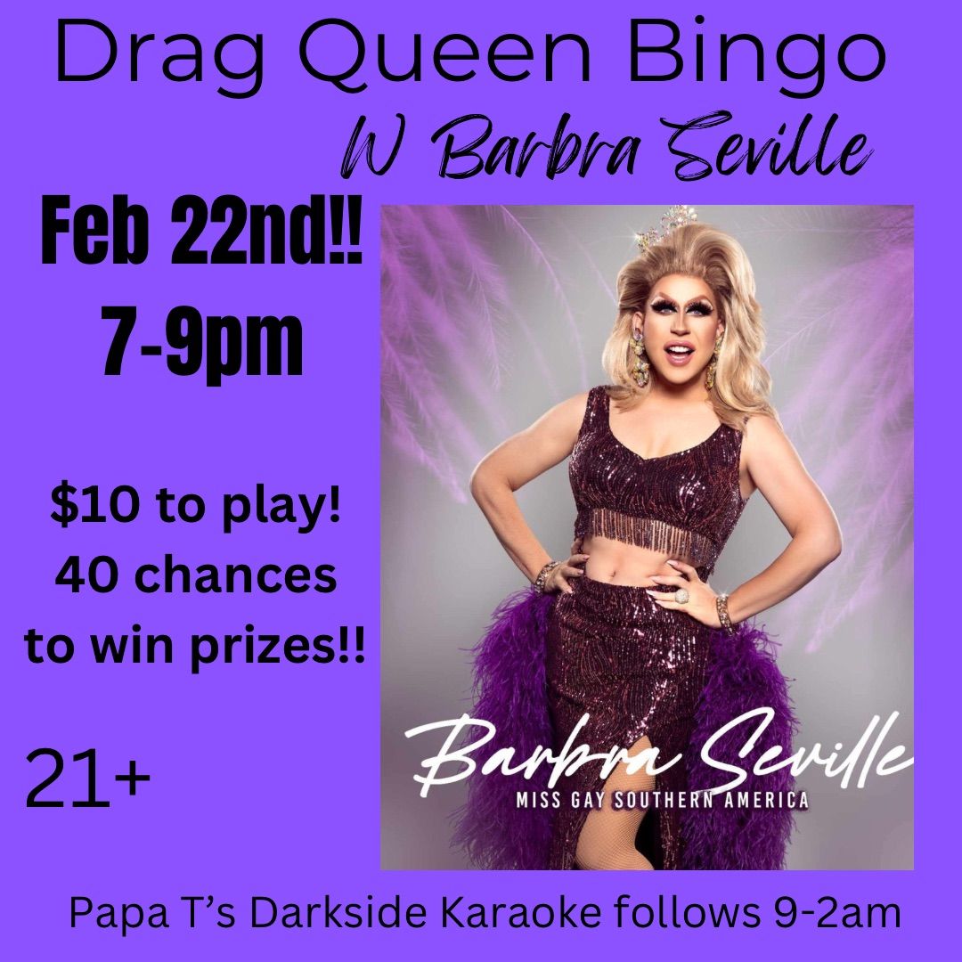 Drag Queen Bingo w Barbra Seville 