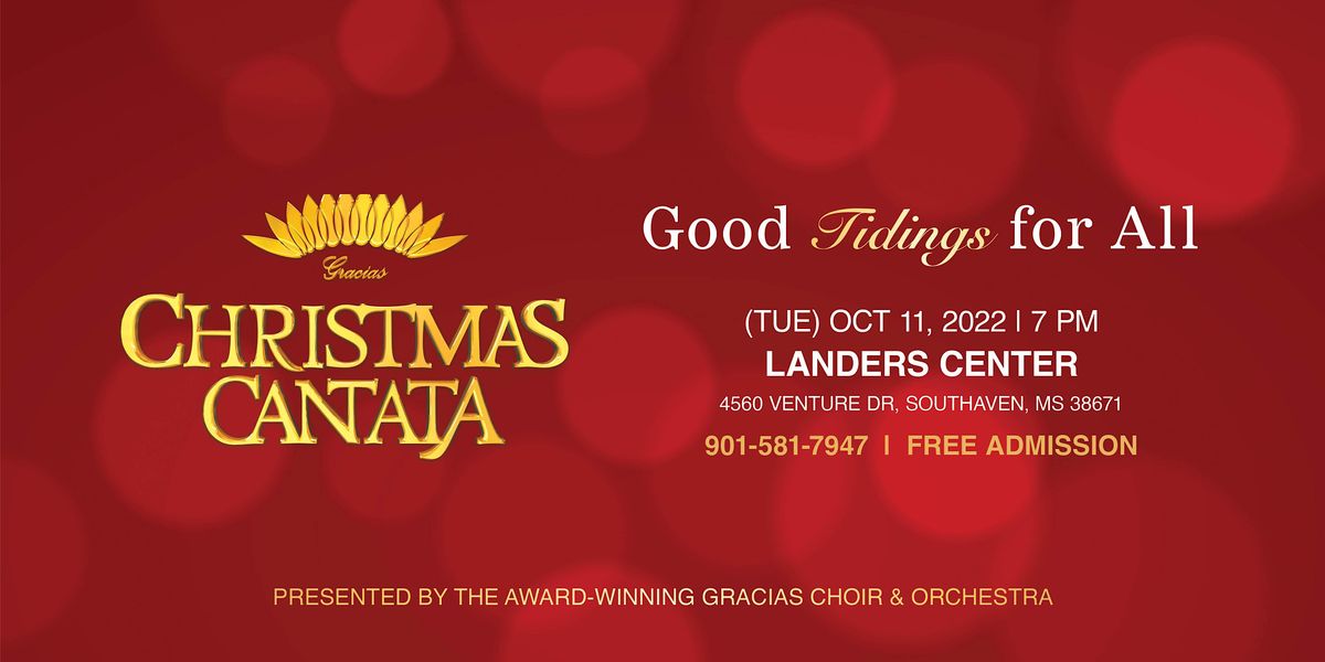 2023 Christmas Cantata - Memphis, TN \/ Landers Center