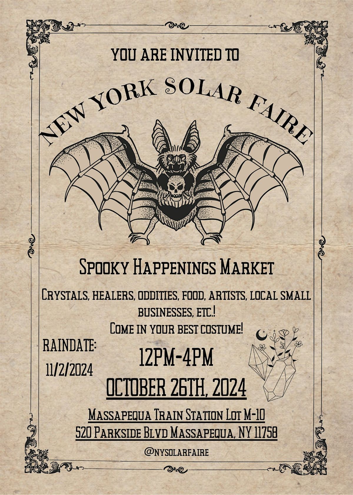 NYSF Spooky Happenings Market