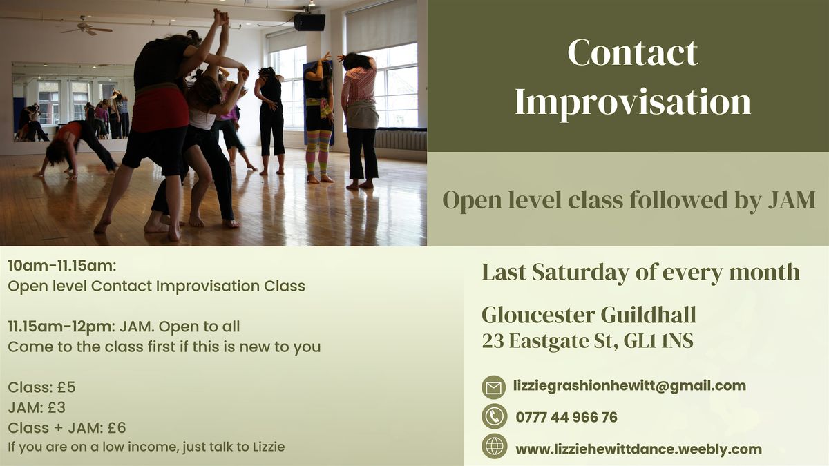 Movement Improvisation (dance class and contact improvisation)