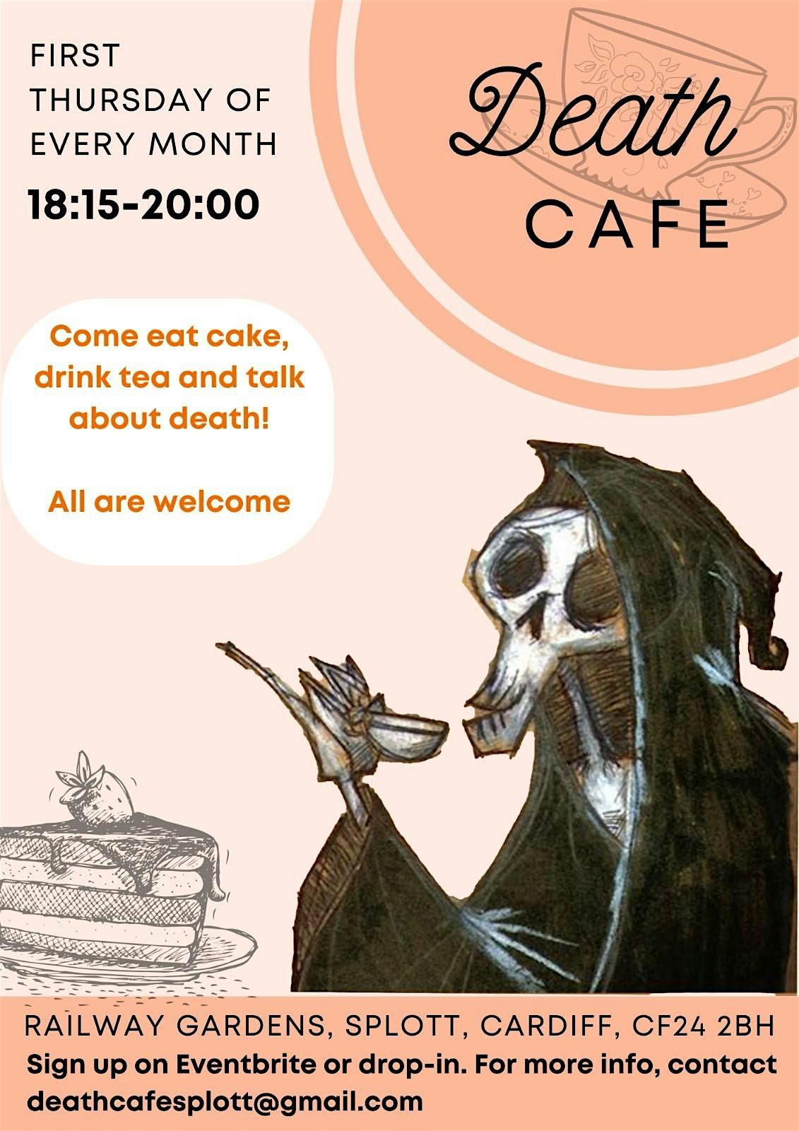 Death Cafe at Railway Gardens - July