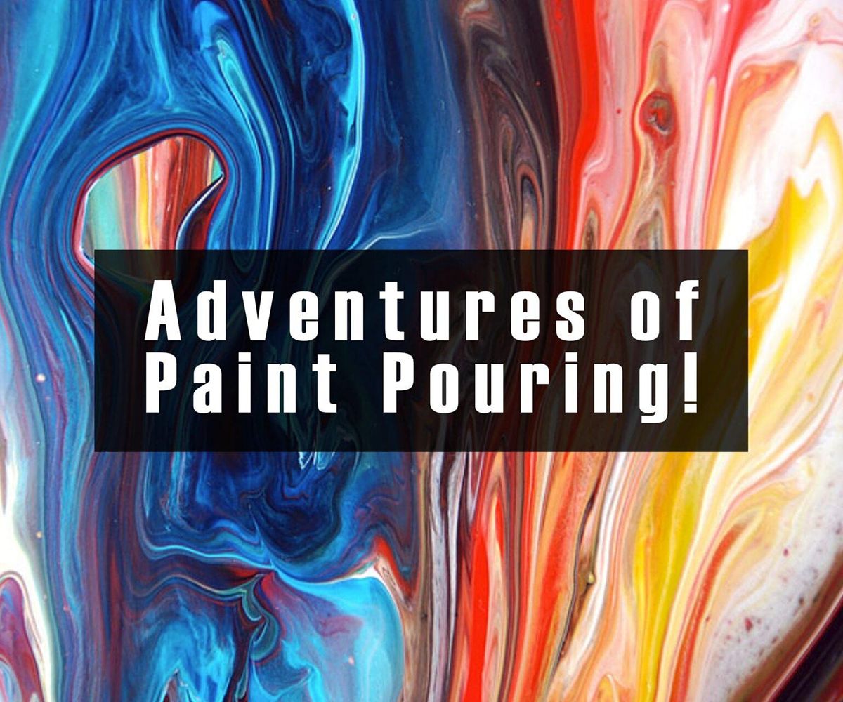 In-Studio \u2013 Freestyle Abstract Acrylic Paint Pouring