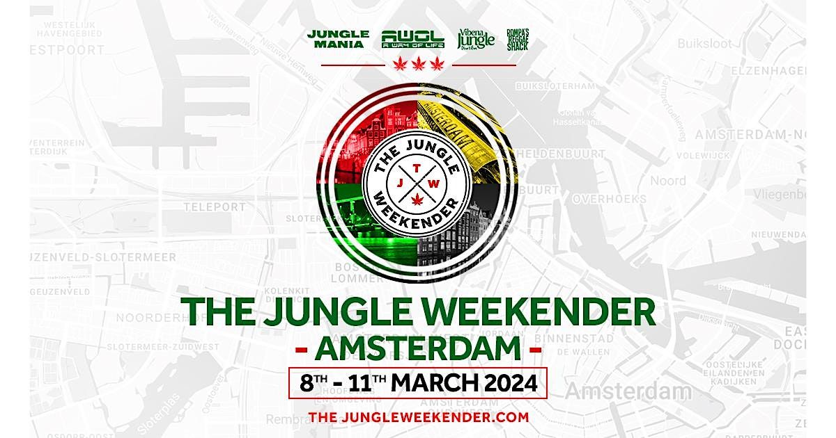 The Jungle Weekender 2024 Amsterdam, Panama Amsterdam, 8 March to 11