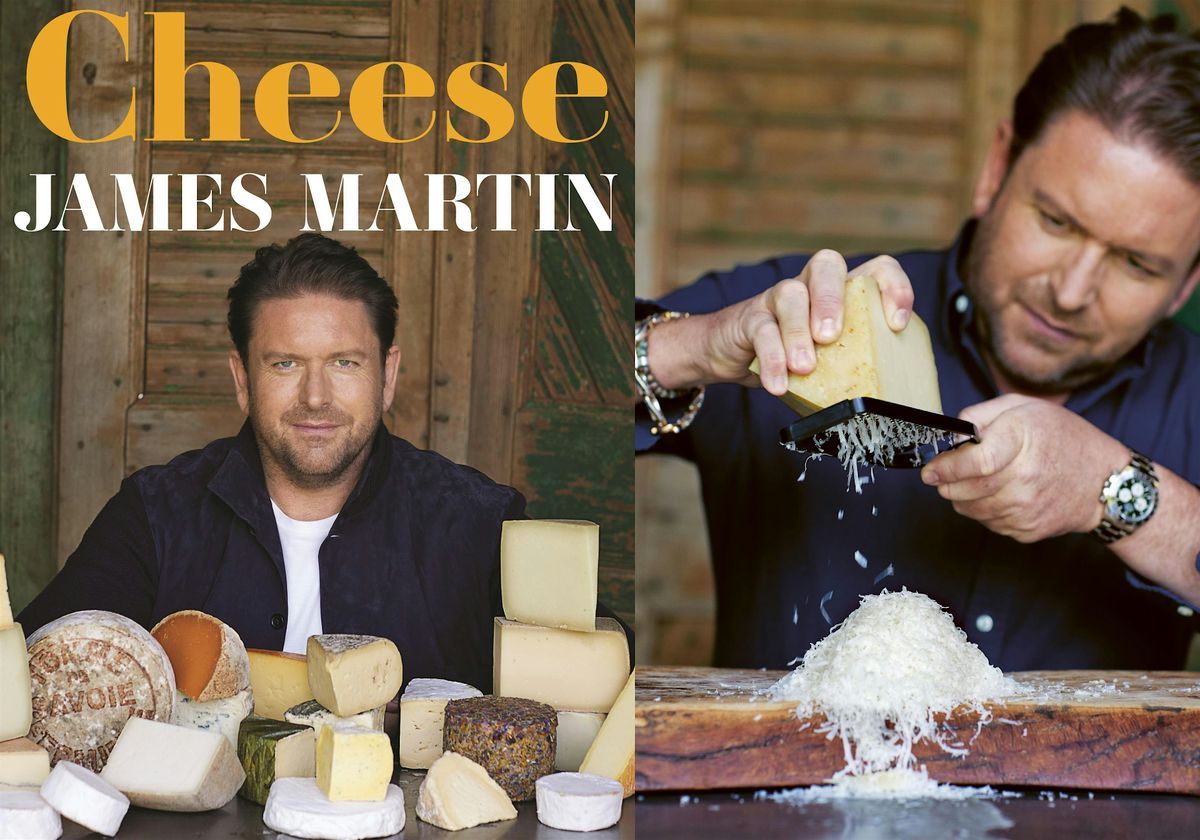 Book Signing with James Martin for his latest book Cheese