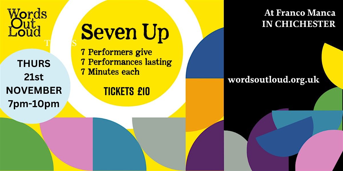 Seven Up Live Performance Cabaret Event